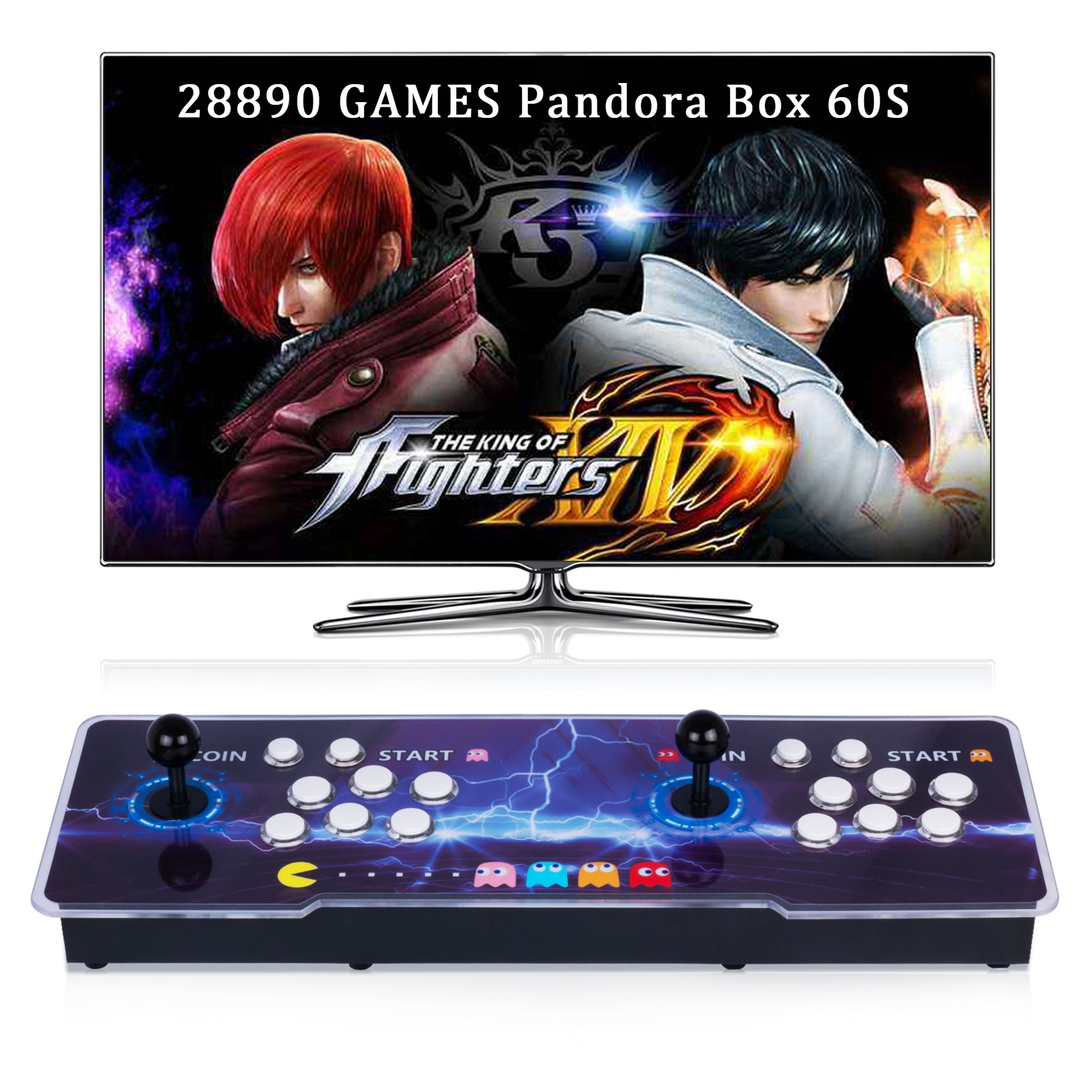 RegiisJoy 28890 Games Pandora Box Arcade Game Console 60S PCM-Y60