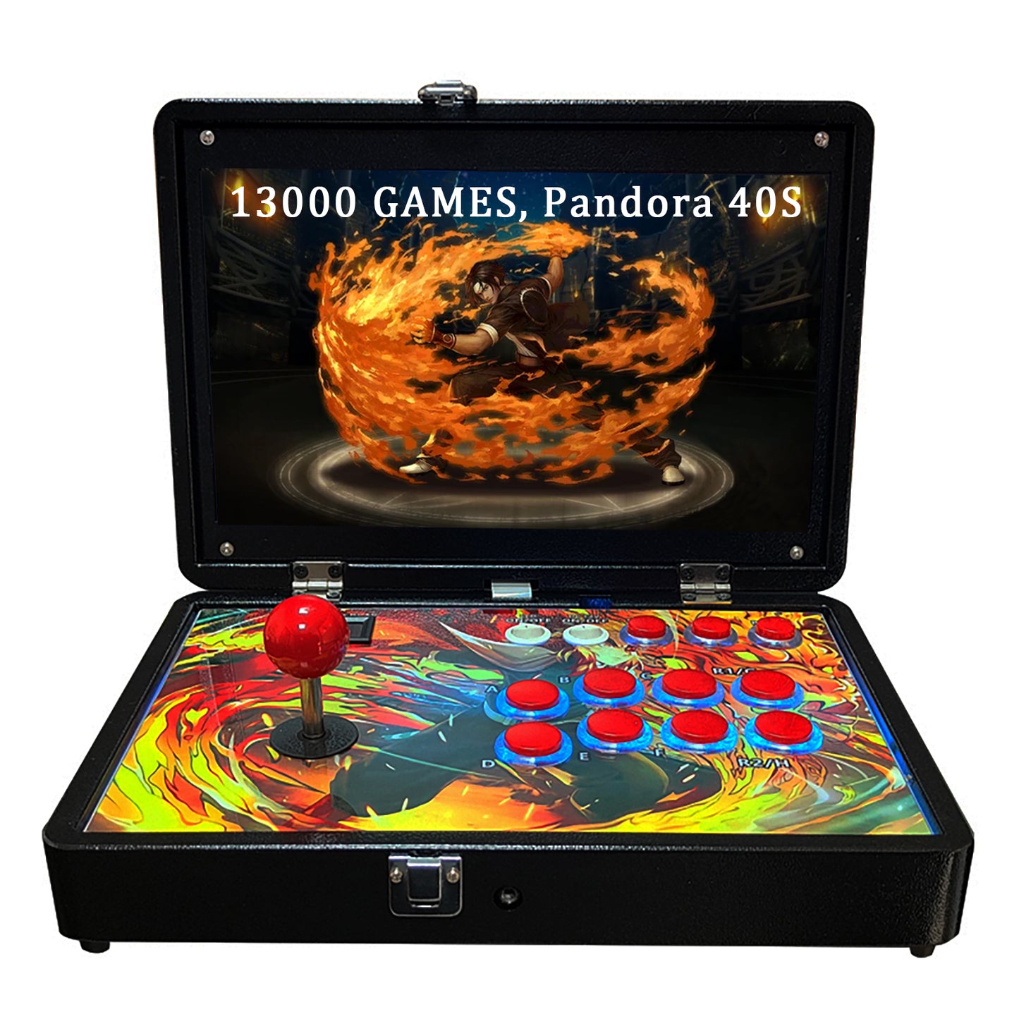 RegiisJoy 28000 in 1 Portable Arcade Game Console with 14-inch Screen FLI-P50